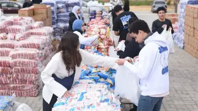 الجامعة الأمريكية بالقاهرة تطلق مبادرة طلابية ضخمة لتجهيز 6000 كرتونة غذائية في رمضان