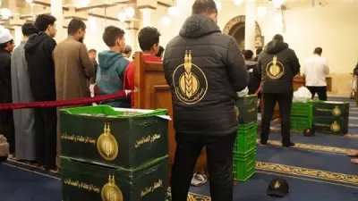 بيت الزكاة والصدقات يوزع 8 آلاف وجبة سحور في ليلة 27 رمضان بالجامع الأزهر