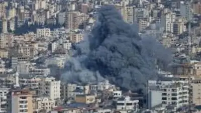 غارات إسرائيلية عنيفة تضرب الضاحية الجنوبية لبيروت وتتسبب باستشهاد 9 وإصابة 21