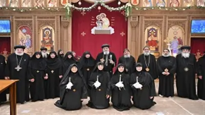 البابا تواضروس يترأس صلوات رهبنة 9 راهبات جدد في 4 أديرة بمصر وأستراليا