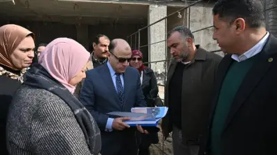 محافظ الغربية يتفقد مستشفى السنطة الجديد بنسبة تنفيذ 94% ويوجه بالإسراع في الافتتاح