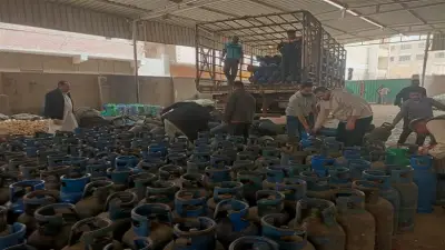 محافظ الجيزة يتفقد وصول وتوزيع 950 أسطوانة بوتاجاز للمواطنين