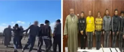 القبض على أطراف مشاجرة بالأسلحة البيضاء في كفر الشيخ بعد تدخل الأمن