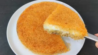 طريقة عمل الكنافة بالكريمة: تحلية رمضانية لذيذة وسهلة التحضير في المنزل