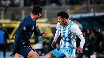 تقدم الزمالك على بيراميدز بهدف حسام عبد المجيد في الدوري المصري