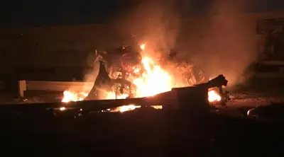 هجوم بطائرتين مسيرتين يستهدف قاعدة فيكتوريا بمطار بغداد الدولي