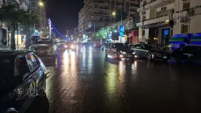 أمطار ورياح عاتية تضرب مرسى مطروح وسط تحذيرات من هيئة الأرصاد الجوية