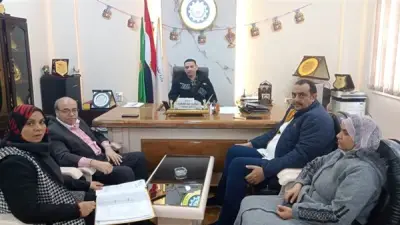 وكيل الرياضة بالدقهلية يبحث خطط تطوير نادي بني عبيد مع رئيس مجلس إدارته