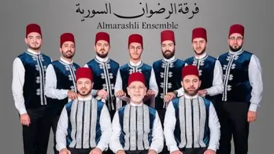 فرقة الرضوان السورية تقدم أمسية روحانية في حفل الإفطار السنوي لنقابة الصحفيين