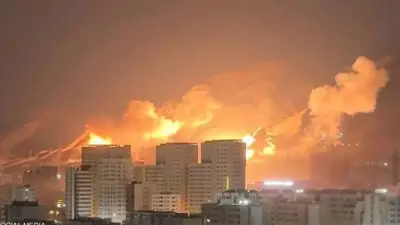 انفجاران يهزان مبنى هيئة الإذاعة والتليفزيون الإيرانية في طهران ضمن تصعيد عسكري