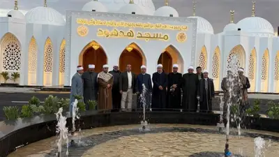 افتتاح مسجد هدهود بالطريق الصحراوي في الإسماعيلية بحضور قيادات دينية وشعبية