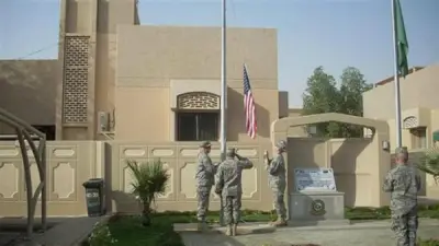 السفارة الأمريكية في الرياض تعلن إغلاقها المؤقت بعد هجوم بطائرات مسيرة