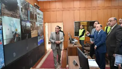 محافظ الغربية يتفقد حملة إزالة القمامة من مركز سيطرة الشبكة الوطنية ويؤكد: سنصل لكل شارع
