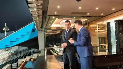 وزير الشباب والرياضة يتفقد استاد القاهرة الدولي استعداداً للمباريات القادمة