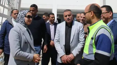 محافظ الوادي الجديد يتفقد التجهيزات النهائية لافتتاح مستشفى الداخلة الجديد