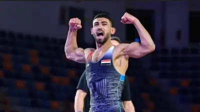 اتحاد المصارعة يوقف مؤمن ربيع بعد ثبوت تعاطيه للمنشطات