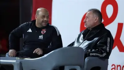 الخطيب يحفز لاعبي الأهلي قبل مواجهة المقاولون العرب في الدوري المصري الممتاز