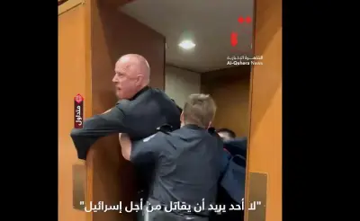 طرد جندي سابق من جلسة لمجلس الشيوخ الأمريكي بعد احتجاجه على حرب إيران