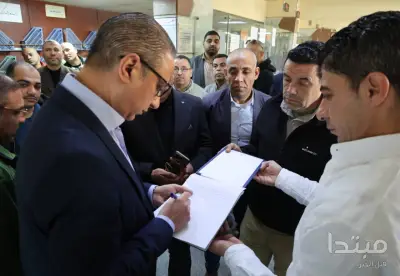 محافظ الجيزة يقوم بجولة مفاجئة لمتابعة الخدمات الحكومية وتراخيص البناء