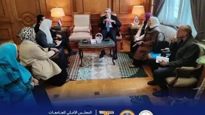 أمين المجلس الأعلى للجامعات يستقبل أولياء أمور طلاب مدارس المتفوقين في لقاء تعزيزي