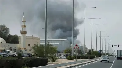 حريق مصفاة بابكو البحرينية بعد ضربة صاروخية إيرانية.. وقطر تتعرض لهجوم مماثل