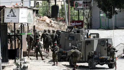 إصابات واعتقالات خلال اقتحامات إسرائيلية واسعة في الضفة الغربية