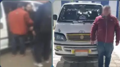 ضبط سائق ميكروباص بالبحيرة لتحميل ركاب زائد عن الحمولة القانونية بعد تداول فيديو