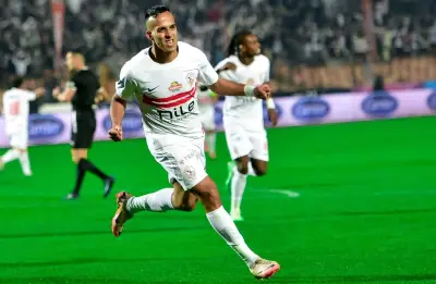 الزمالك يتقدم على الاتحاد السكندري في شوط البطاقات الحمراء بقيادة ناصر منسي