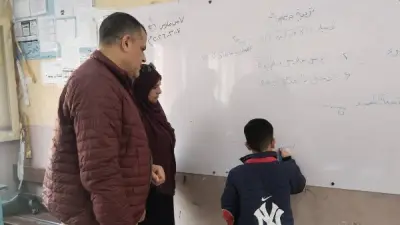 وكيل تعليم دمياط يزور مدارس الفترتين ويؤكد على أهمية التأسيس والتقييمات الأسبوعية