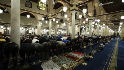 لأول مرة في التاريخ.. توأمان يؤمان المصلين في صلاة التراويح بالجامع الأزهر