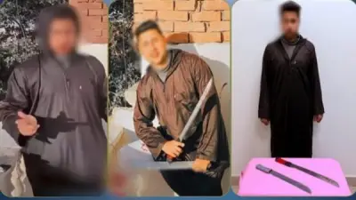 القبض على عاطل في بني سويف لنشره صور أسلحة بيضاء للتحريض على العنف عبر السوشيال ميديا