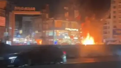 الحماية المدنية بالقاهرة تنجح في إخماد حريق لوحة إعلانات بالقطامية دون إصابات