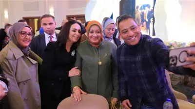 وزيرة التضامن الاجتماعي تشارك في حفل إفطار بنك ناصر السنوي وتؤكد على تطوير العاملين