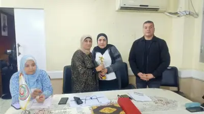 نقابة التمريض تكرم ممرضة بطلة أنقذت حياة مواطن من حادث سير خطير