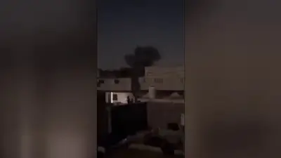 غارات جوية تستهدف موقع الحشد الشعبي في بلدة القائم العراقية على الحدود السورية