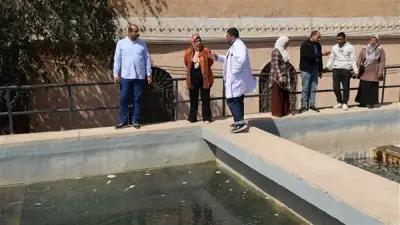 لجنة مشتركة تسحب عينات مياه بقرية باسوس بالقليوبية لفحص جودتها وصلاحيتها للاستخدام الآدمي