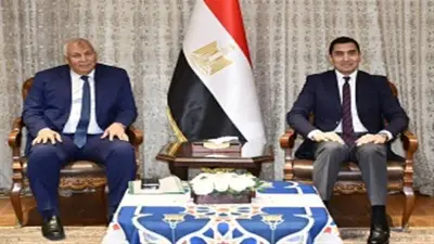 وزير الشباب يستقبل محافظ مطروح لبحث تطوير المنشآت الشبابية والرياضية