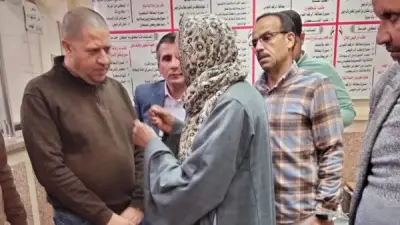 سكرتير عام بني سويف يتفقد سير العمل في ملف التصالح على مخالفات البناء بمركز ناصر