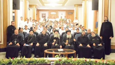 دير المحرق يحتفل بتخريج دفعة جديدة من معهد ديديموس للمرتلين في أسيوط