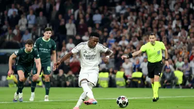 فينيسيوس جونيور يعتذر لجماهير ريال مدريد بعد إهدار ركلة جزاء أمام مانشستر سيتي