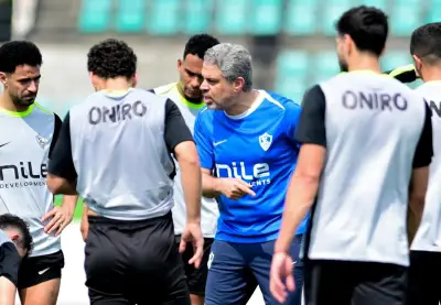 محاضرة فنية وتخطيطية للاعبي الزمالك قبل مواجهة أوتوهو في الكونفدرالية