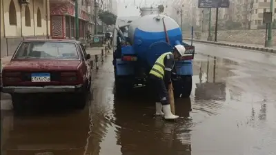 أسيوط تتعامل مع الأمطار الغزيرة بتكثيف جهود شفط المياه وتفعيل غرف العمليات