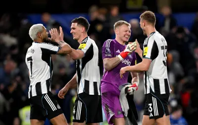 نيوكاسل يونايتد يهزم تشيلسي في ستامفورد بريدج بالدوري الإنجليزي