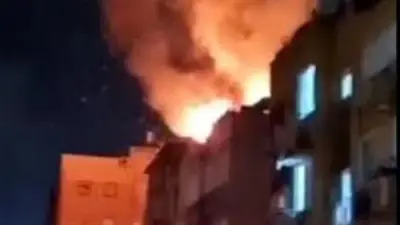 إعلام عبري: حريق في نتانيا بعد سقوط صاروخ إيراني ضمن هجوم واسع على إسرائيل