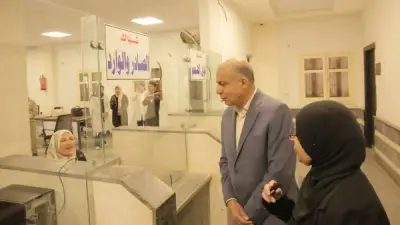 محافظ المنيا يتفقد مجمع الخدمات الحكومية بقرية الروضة ضمن مبادرة «حياة كريمة»