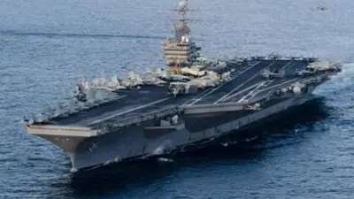 تصاعد التوترات: إيران تهدد باستهداف حاملة الطائرات الأمريكية جيرالد فورد في البحر الأحمر