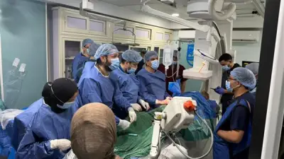 معهد القلب القومي ينظم ورشة عمل متقدمة لزراعة الصمام الأورطي بالقسطرة