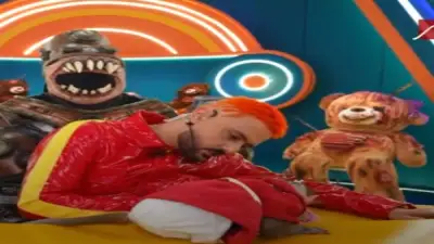 قرد يعض رامز جلال في برنامج ليفيل الوحش خلال مقلب محمود بنتايج