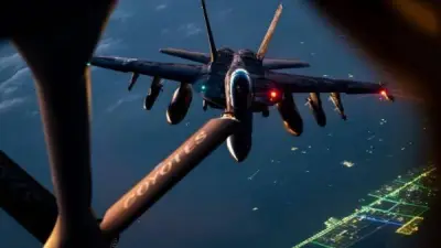 هبوط اضطراري لطائرة وقود أمريكية في إسرائيل بعد إصابتها بنيران في العراق