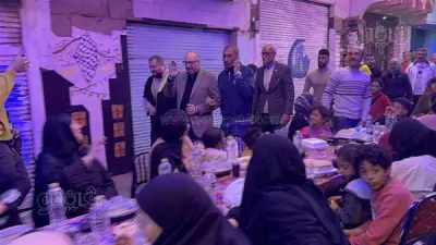 حسام المندوه يشارك في إفطار فيصل ويؤكد: مصر بلد الأمن والأمان